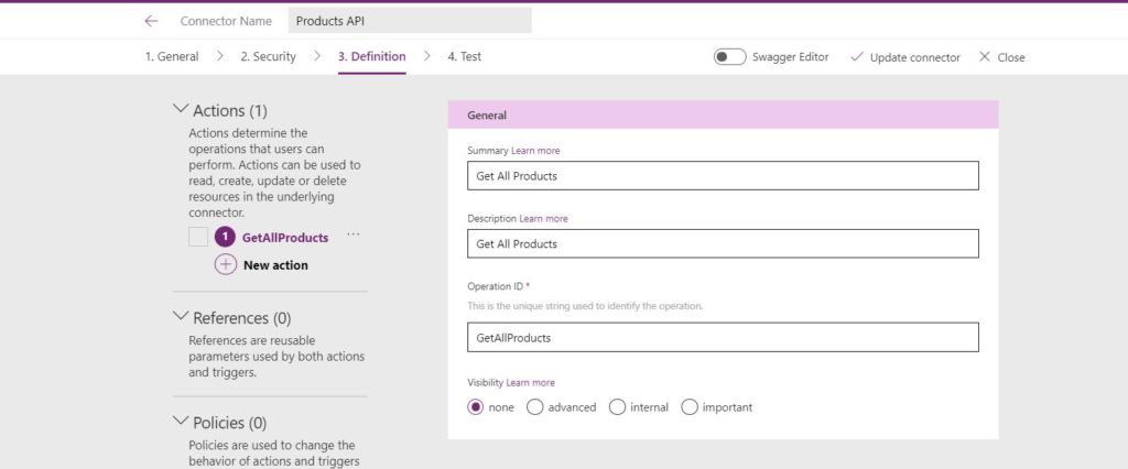 Power Apps Custom Connector