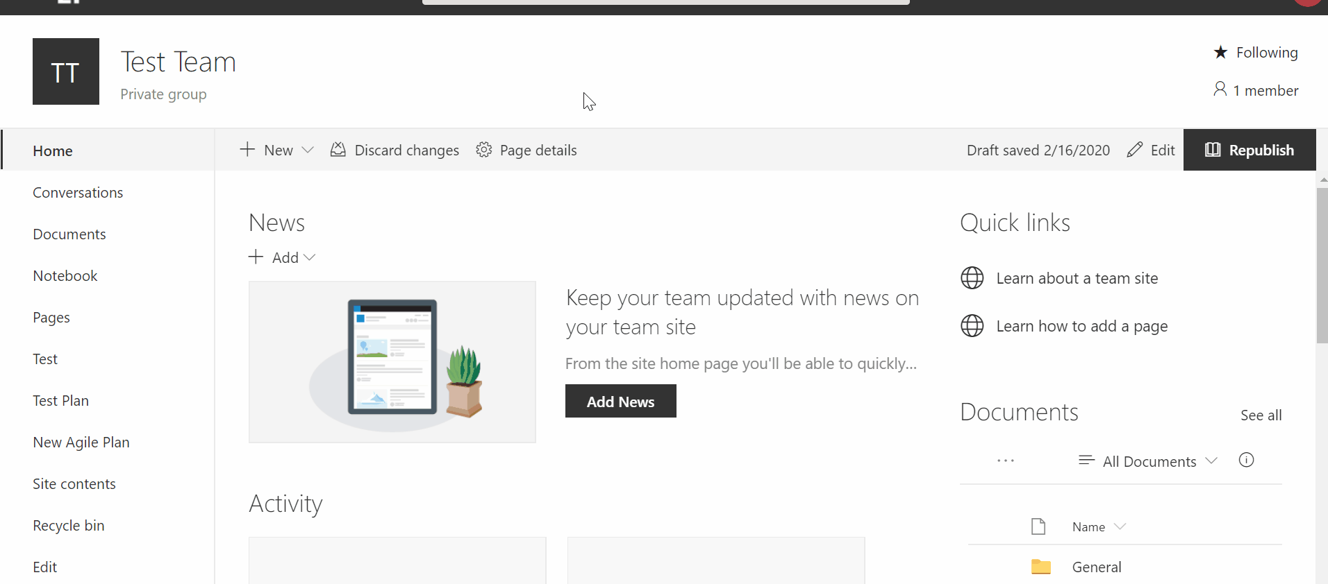 Create SharePoint List from Excel