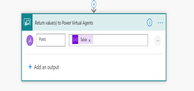 Power Virtual agent return action Power Virtual agent return action