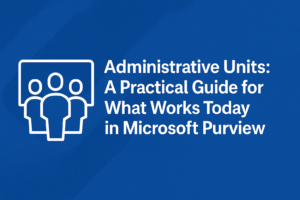 Admin Units
